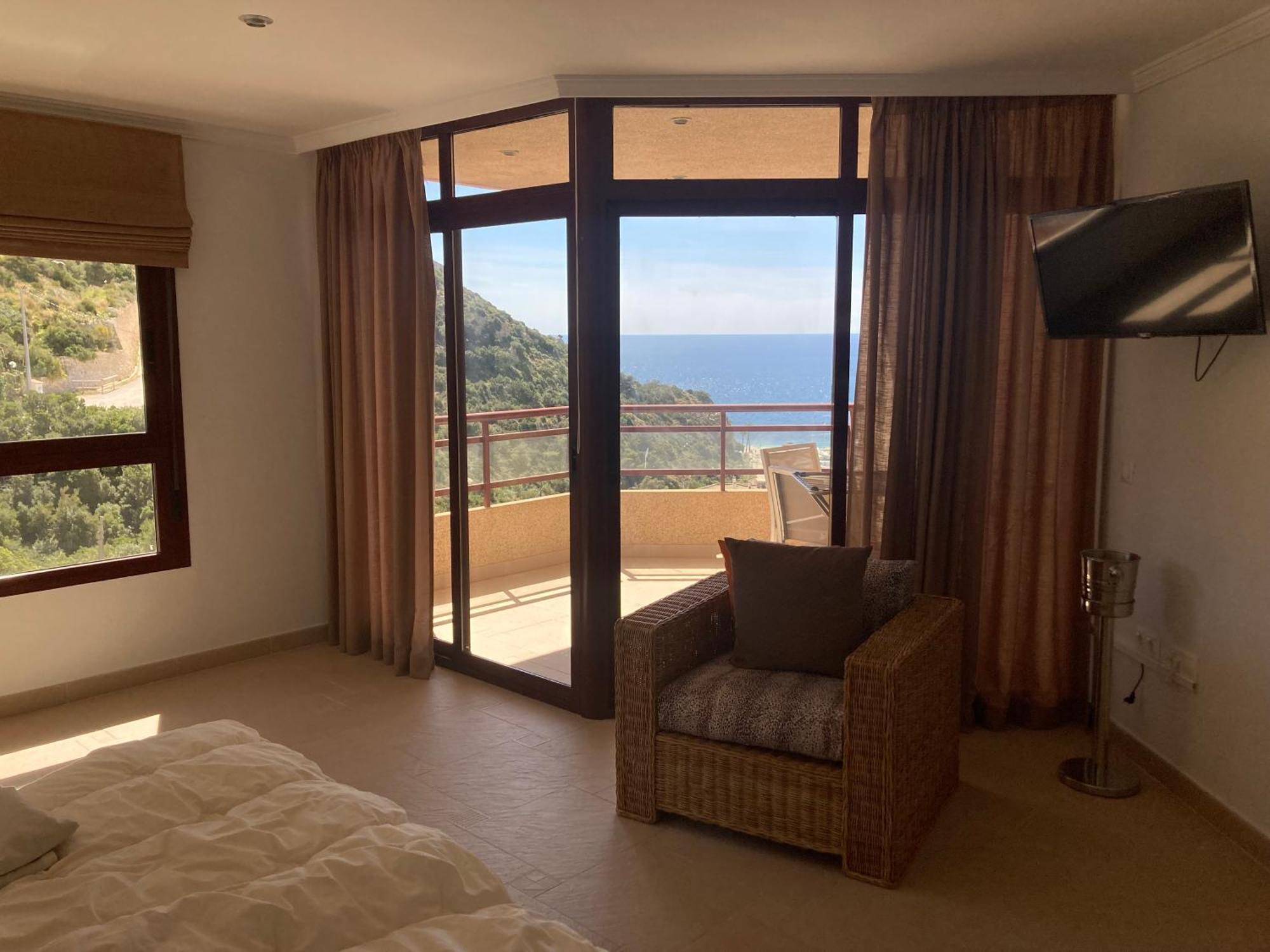 Atico Duplex Penthouse Rosa Marina Club Nautico Calpe Penon Sea View公寓 外观 照片
