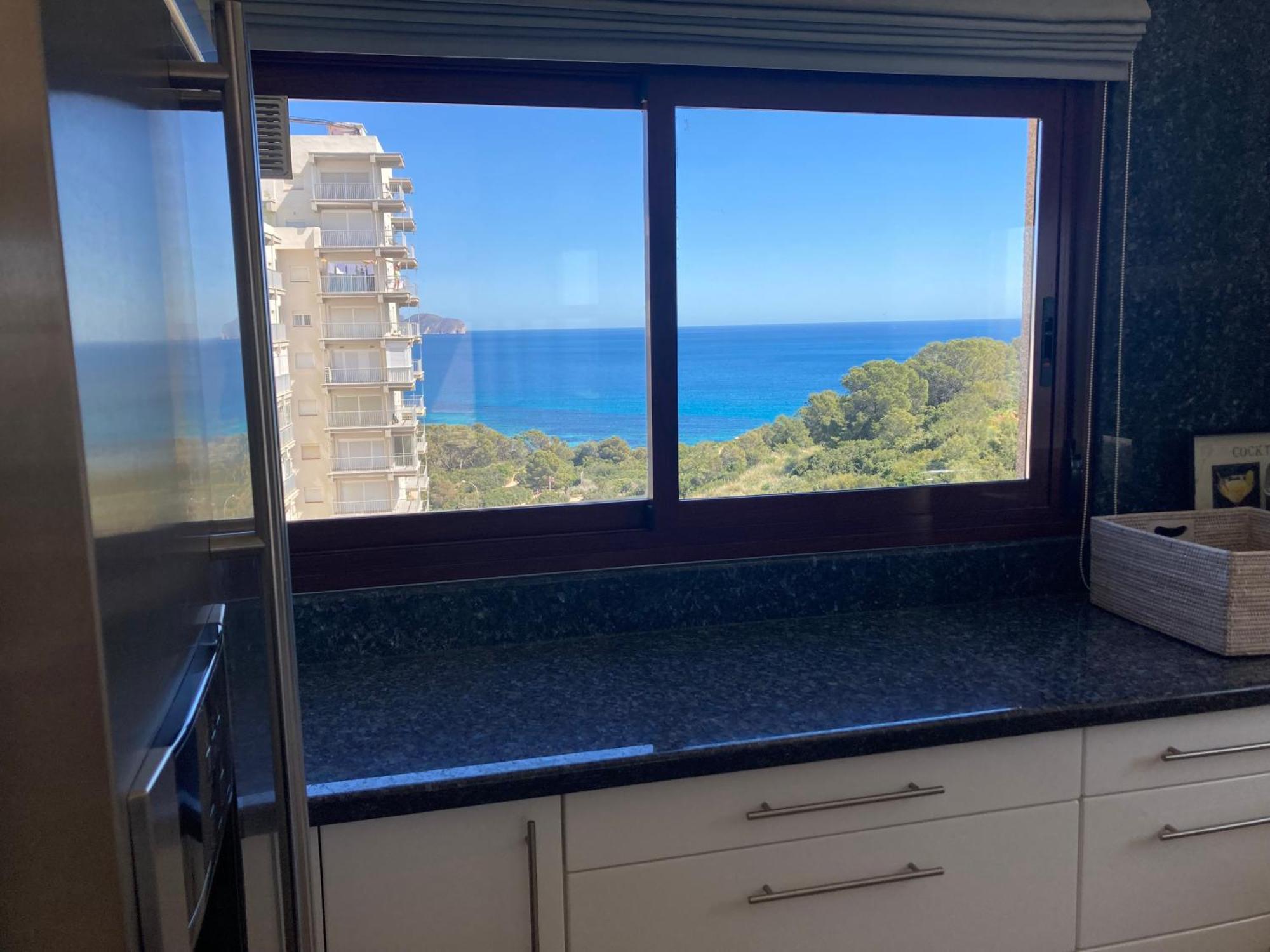 Atico Duplex Penthouse Rosa Marina Club Nautico Calpe Penon Sea View公寓 外观 照片